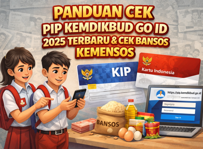 Panduan Cek PIP Kemdikbud Go Id 2025 Terbaru & Cek Bansos Kemensos