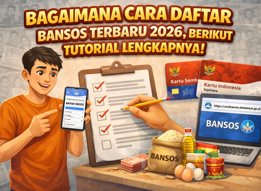 Bagaimana Cara Daftar Bansos Terbaru 2026, Berikut Tutorial Lengkapnya!