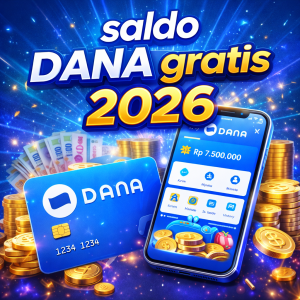 Saldo DANA gratis 2026